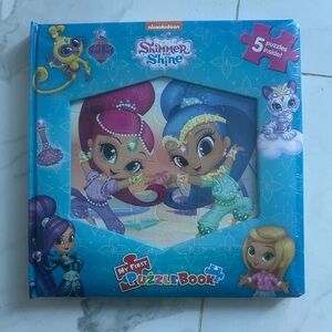 Nickelodeon Shimmer and Shine My First Puzzle Book -5 puzzles inside New